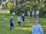 Mini Toernooitje op Sportpark Het Springer met S.K.N.W.K. JO7 en De Jonge Spartaan JO7 (76/174)